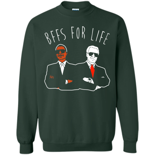 Obamas And Bindens Bffs For Life Shirt Apparel