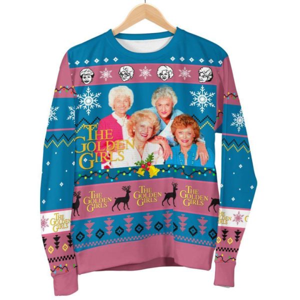The Golden Girls American sitcom Ugly Christmas Sweatshirt Apparel
