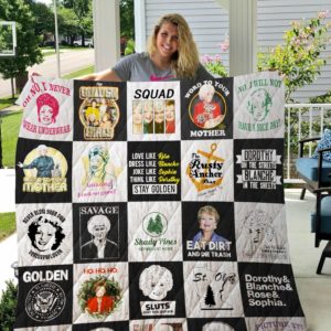 The Golden Girls Quilt Blanket Apparel