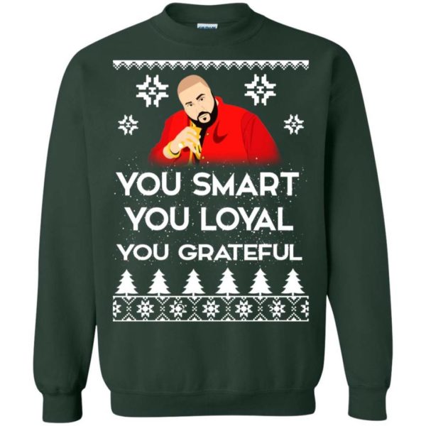 DJ Khaled You’re Smart, You’re Loyal Christmas sweater Apparel