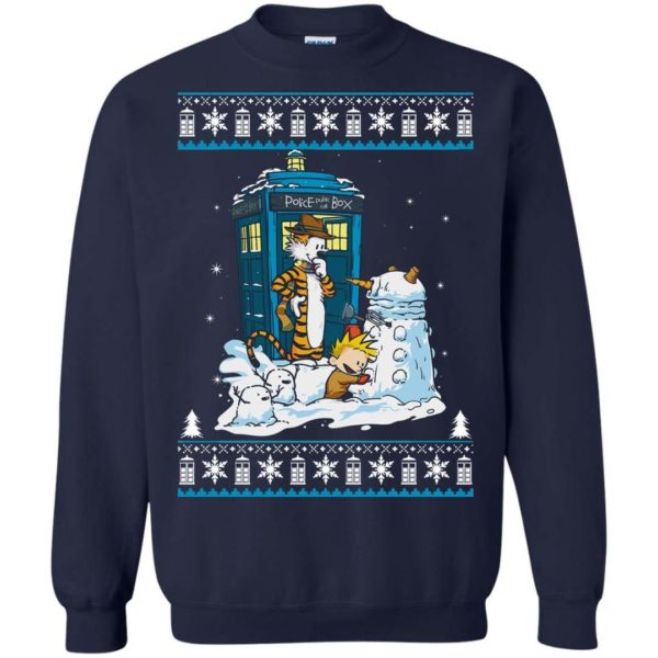 Doctor who Calvin Dalek Christmas sweater Apparel