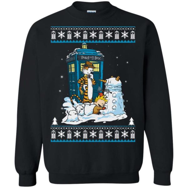 Doctor who Calvin Dalek Christmas sweater Apparel