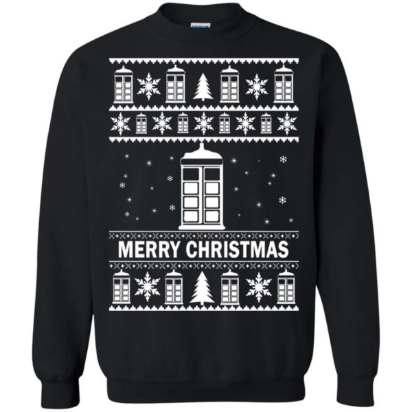 Doctor who Merry Christmas sweater Apparel