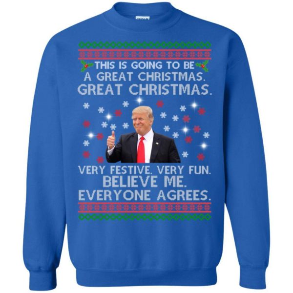 Donald Trump This is going to be a great Christmas sweater Apparel