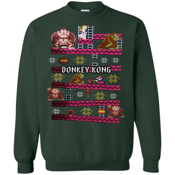 Donkey Kong Ugly Christmas Sweater Apparel
