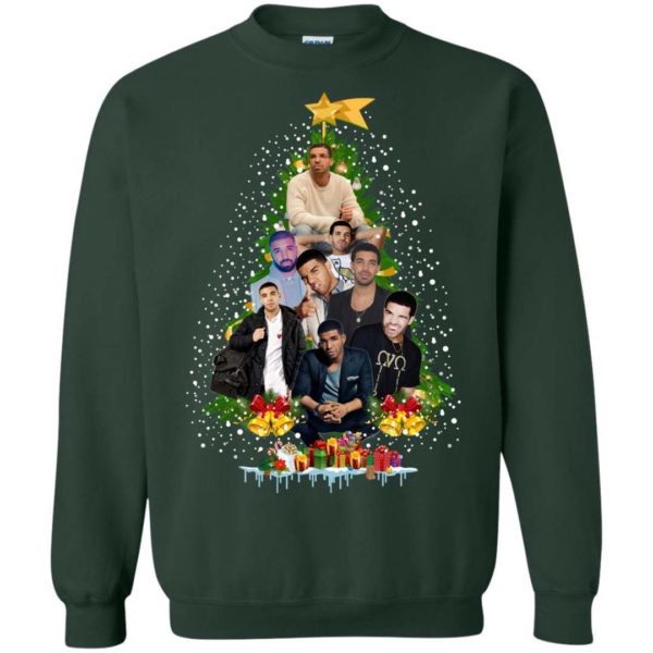 Drake Christmas tree sweater Apparel