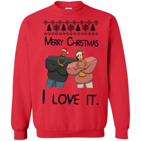 Drake Merry Christmas I love it sweater Apparel