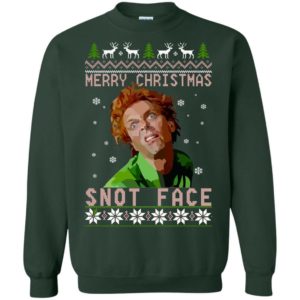 Drop Dead Fred Snot face merry Christmas ugly sweater Apparel