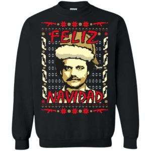 Feliz Navidad Pablo Escobar Narcos Ugly Christmas Sweater Apparel