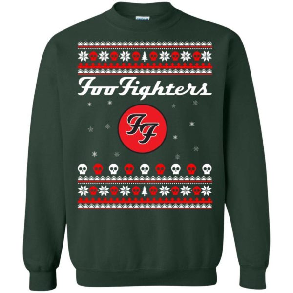 Foo Fighters Christmas sweater Apparel