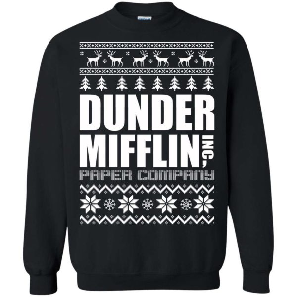 Dunder Mifflin Paper Company Christmas Sweater Apparel