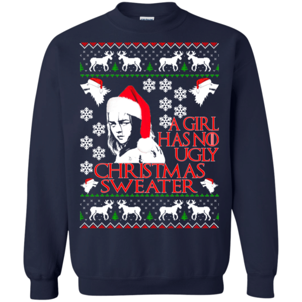 Game Of Thrones – A Girl Has No Ugly Christmas Sweater Apparel