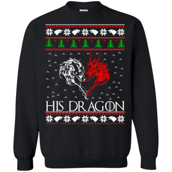 Game of Thrones his DRAGON UGLY CHRISTMAS SWEATER Apparel