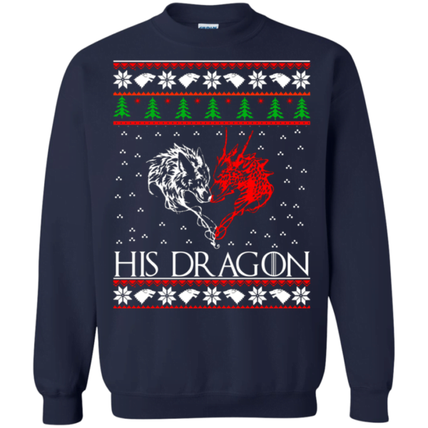 Game of Thrones his DRAGON UGLY CHRISTMAS SWEATER Apparel