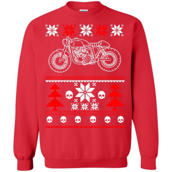 GearHead Biker Christmas sweater Apparel