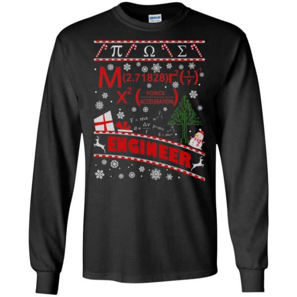 Engineer Christmas Ugly Sweater Apparel