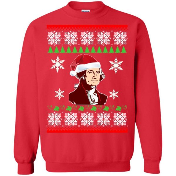 George Washington Ugly Christmas Sweater Apparel