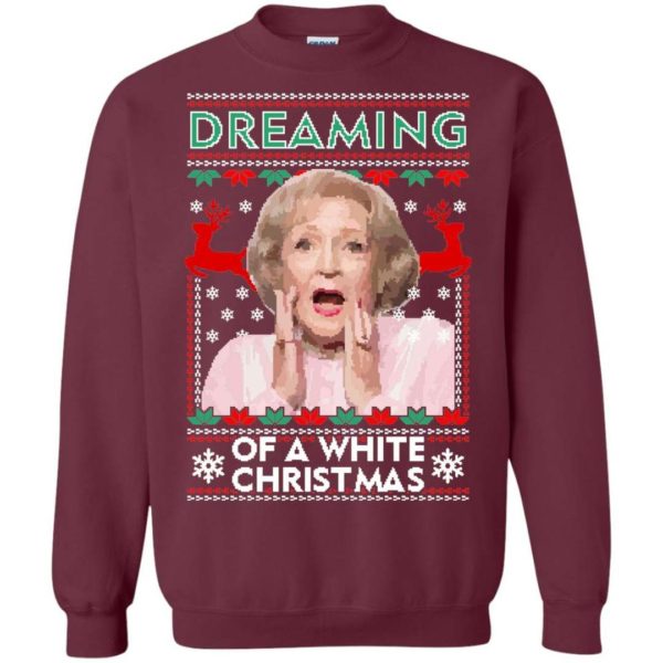 Golden Girls White Ugly Christmas Sweater Apparel