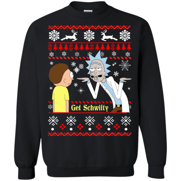 Get Schwifty Rick And Morty Sweater Apparel