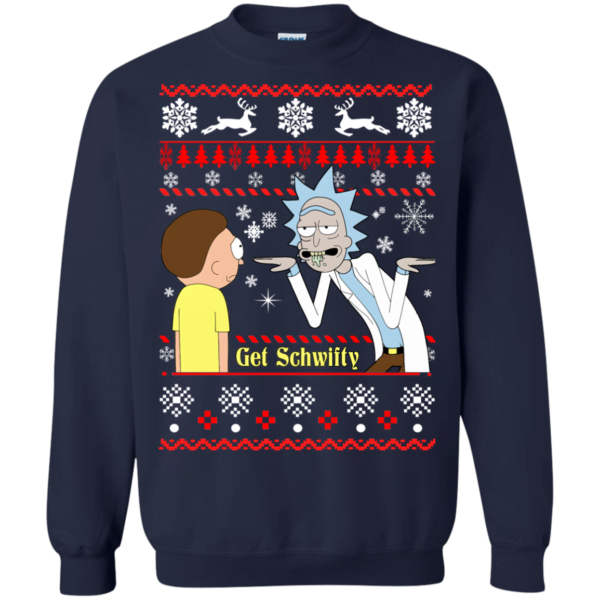 Get Schwifty Rick And Morty Sweater Apparel