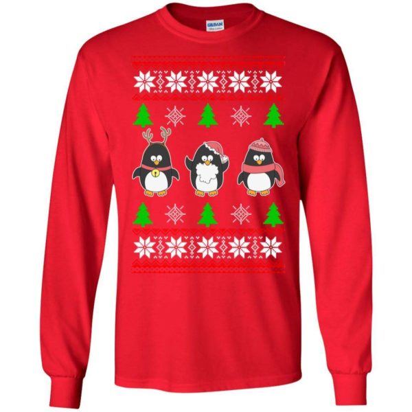 Funny Penguins Christmas Sweater Apparel