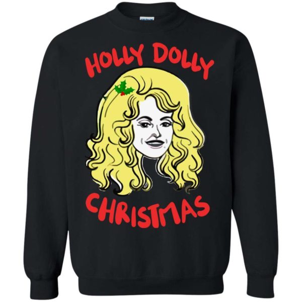 Holly Dolly Christmas ugly sweater Apparel