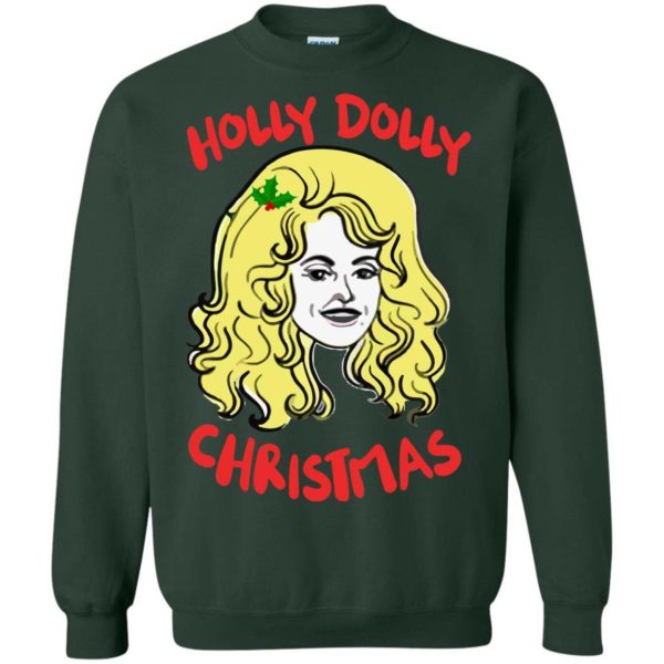 Holly Dolly Christmas ugly sweater Apparel