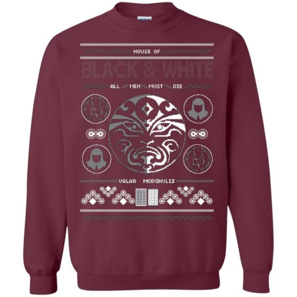 House of Black & White Ugly Christmas Sweater Apparel