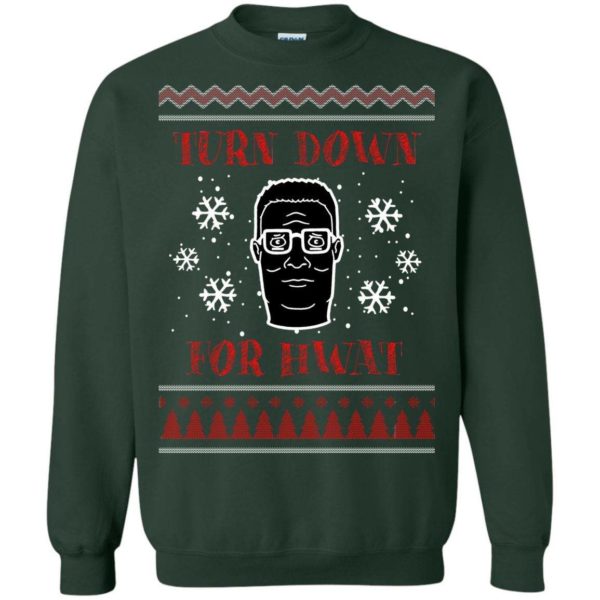 Hwat Hank King of the Hill Ugly Christmas Sweater Apparel