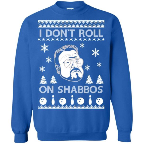 I Don’t Roll On Shabbos Lebowski Ugly Christmas Apparel
