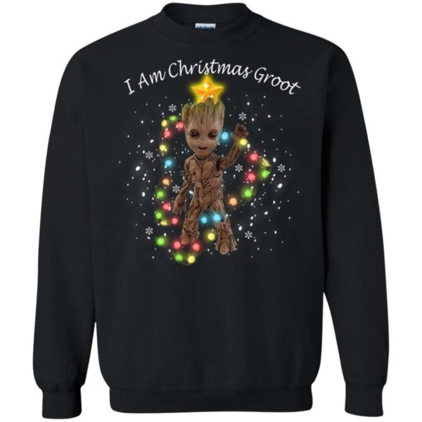I Am Christmas Groot Sweater Apparel