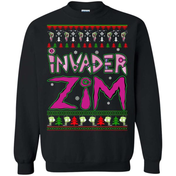 Invader zim Christmas sweater Apparel