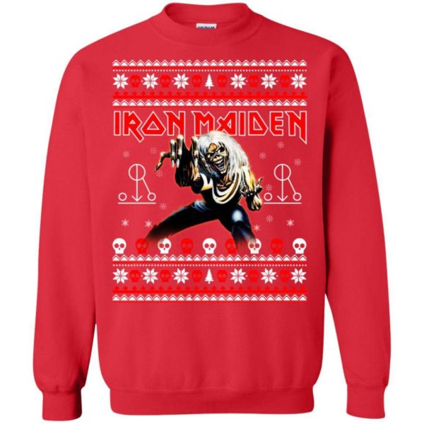 Iron Maiden Christmas sweater Apparel