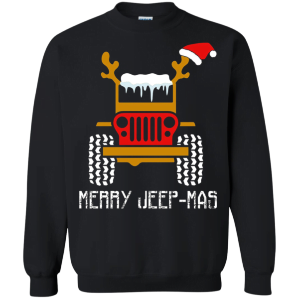 Jeep ugly Christmas sweater t shirt Sweatshirt Apparel