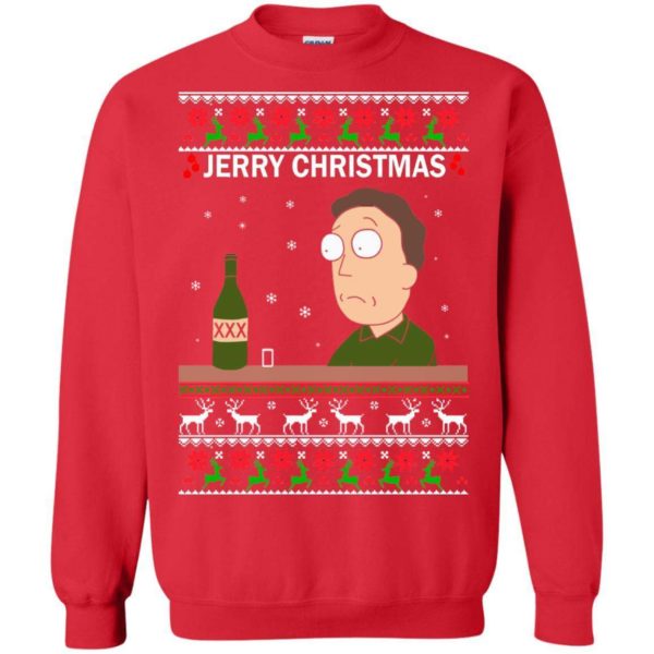 Jerry Christmas ugly sweater Apparel