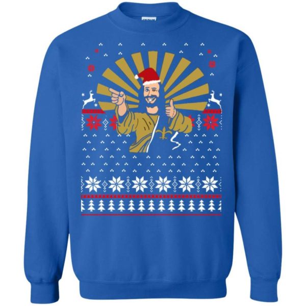 Jesus Santa Ugly Christmas sweater Apparel