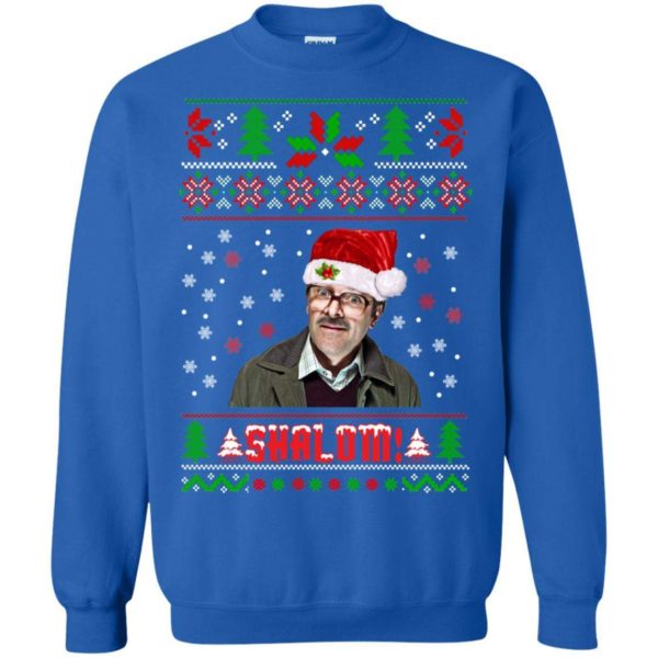 Jim Bell Shalom Christmas sweater Apparel