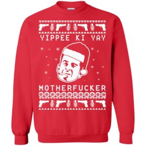 John McClane Yippee Ki Yay Motherfucker Christmas sweater Apparel