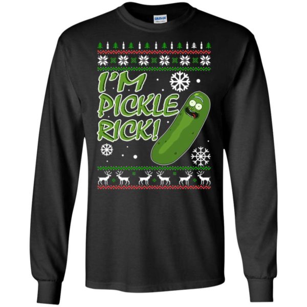 I’m Pickle Rick Christmas Sweater Apparel