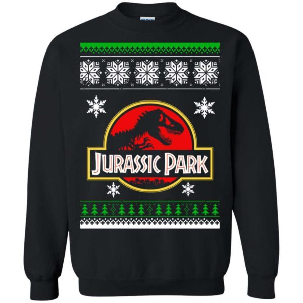 Jurassic park Christmas sweater Apparel