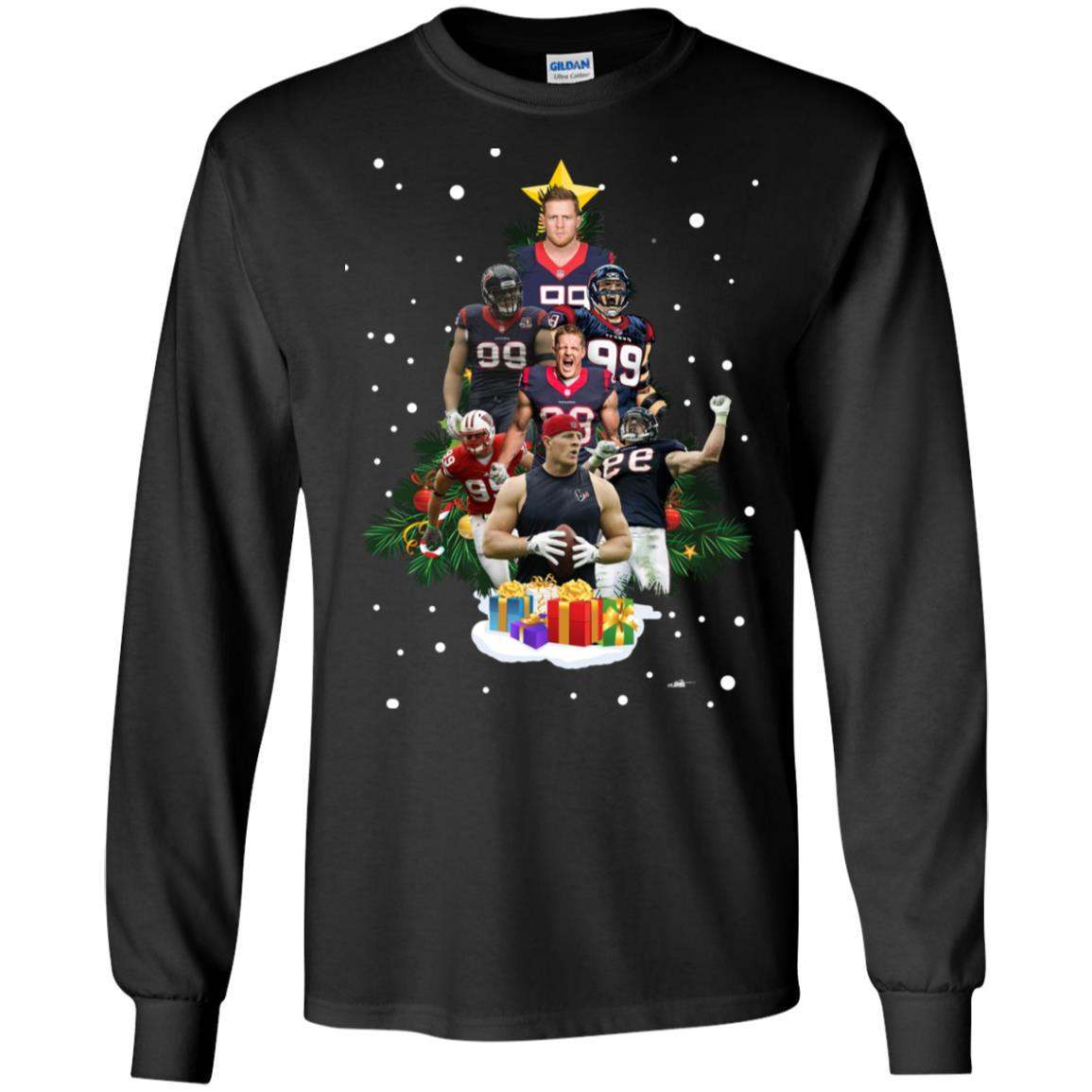 J.J. Watt Christmas Tree Sweater Apparel J.J. Watt Christmas Tree Sweater Apparel