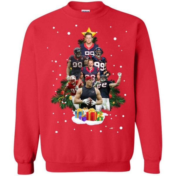 J.J. Watt Christmas Tree Sweater Apparel