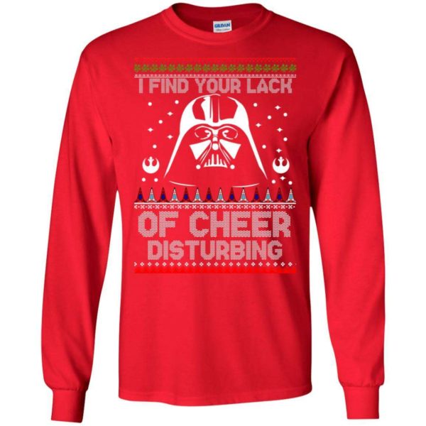Jedi – I Find Your Lack Of Cheer Disturbing Christmas Sweater Apparel