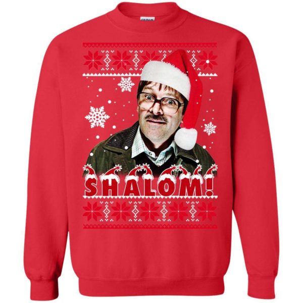 Jim Bell Shalom Ugly Christmas Sweater Apparel