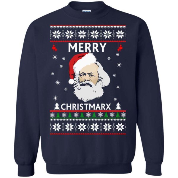 Karl Marx Merry ChristMarx sweater Apparel