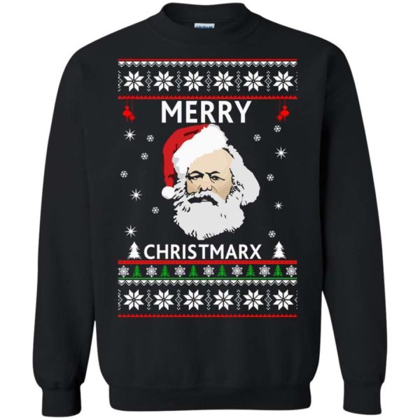 Karl Marx Merry ChristMarx sweater Apparel