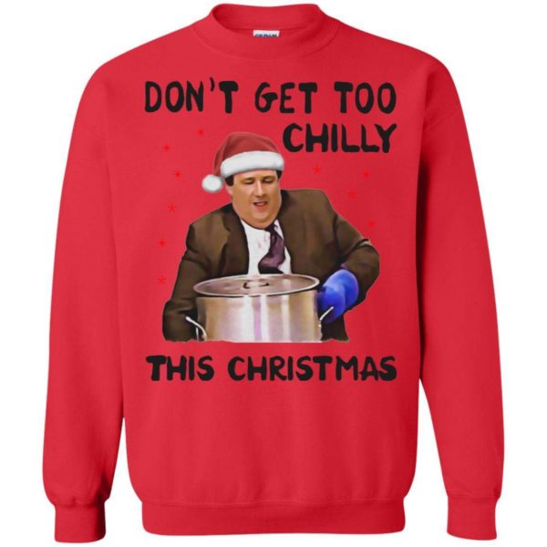 Kevin Malone Don’t Get Too Chilly This Christmas sweater Apparel