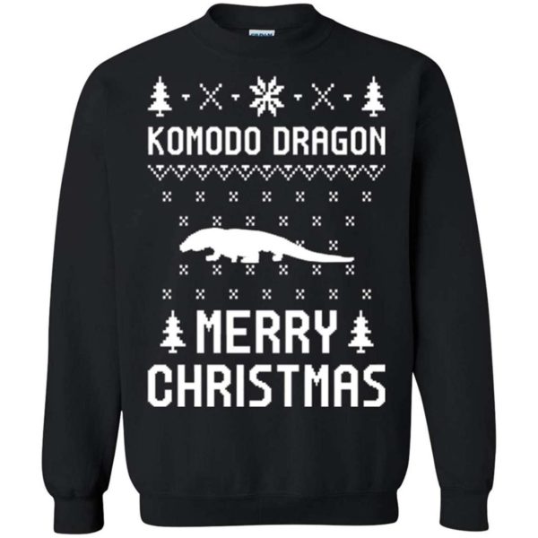 Komodo Dragon Ugly Christmas Sweater Apparel