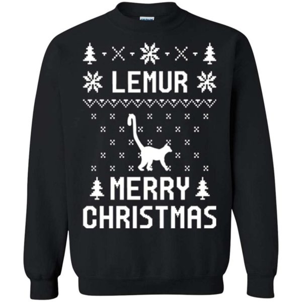 Lemur Ugly Christmas Sweater Apparel