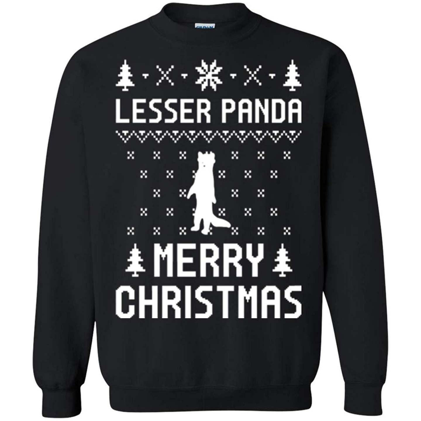 Lesser Panda Ugly Christmas Sweater Apparel Lesser Panda Ugly Christmas Sweater Apparel